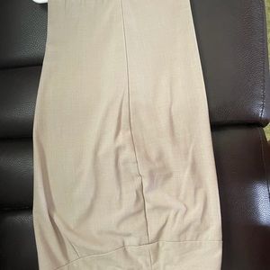 Khaki dress pant with elastic waist ban. Size 12